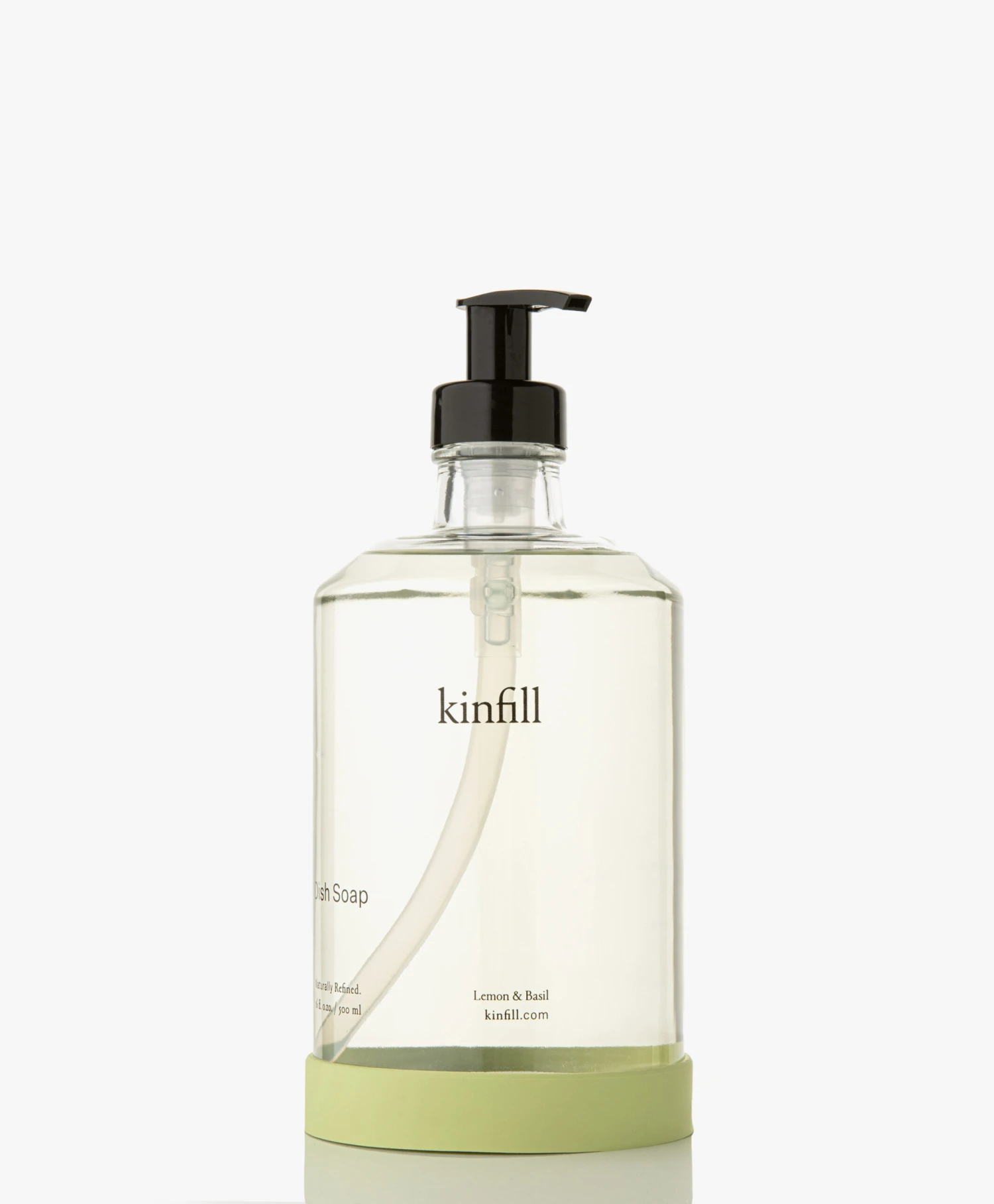 Kinfill Starterkit Afwasmiddel - Citroen & Basilicum 1 Kinfill Starterkit Afwasmiddel - Citroen & Basilicum