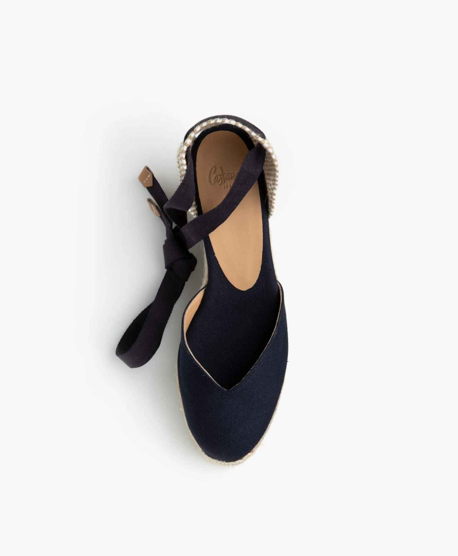 Castañer Chiara 9Cm Sleehak Espadrilles - Azul Marino 8 Castañer Chiara 9Cm Sleehak Espadrilles - Azul Marino - Afbeelding 8