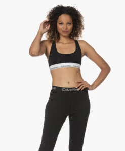 Calvin Klein Modern Cotton Bralette - Zwart -Mode Kleding def3a137 e0a8 4a42 b859 576b13f54d33 590
