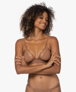 Love Stories Love Lace Bralette - Medium Bruin/Mokka -Mode Kleding df025908 5477 4760 ab1e 233bdd484b87 68