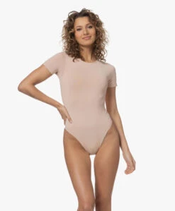 Wolford Naadloze Bodysuit - Clay -Mode Kleding df976ab0 55f1 4a51 8a91 a1ad36c8af48 79