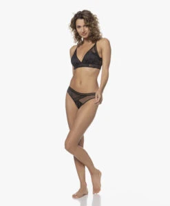 Calvin Klein Mesh En Kanten Slip - Zwart -Mode Kleding dfd15a07 b1a3 4d98 a076 a53ef0c93337 78