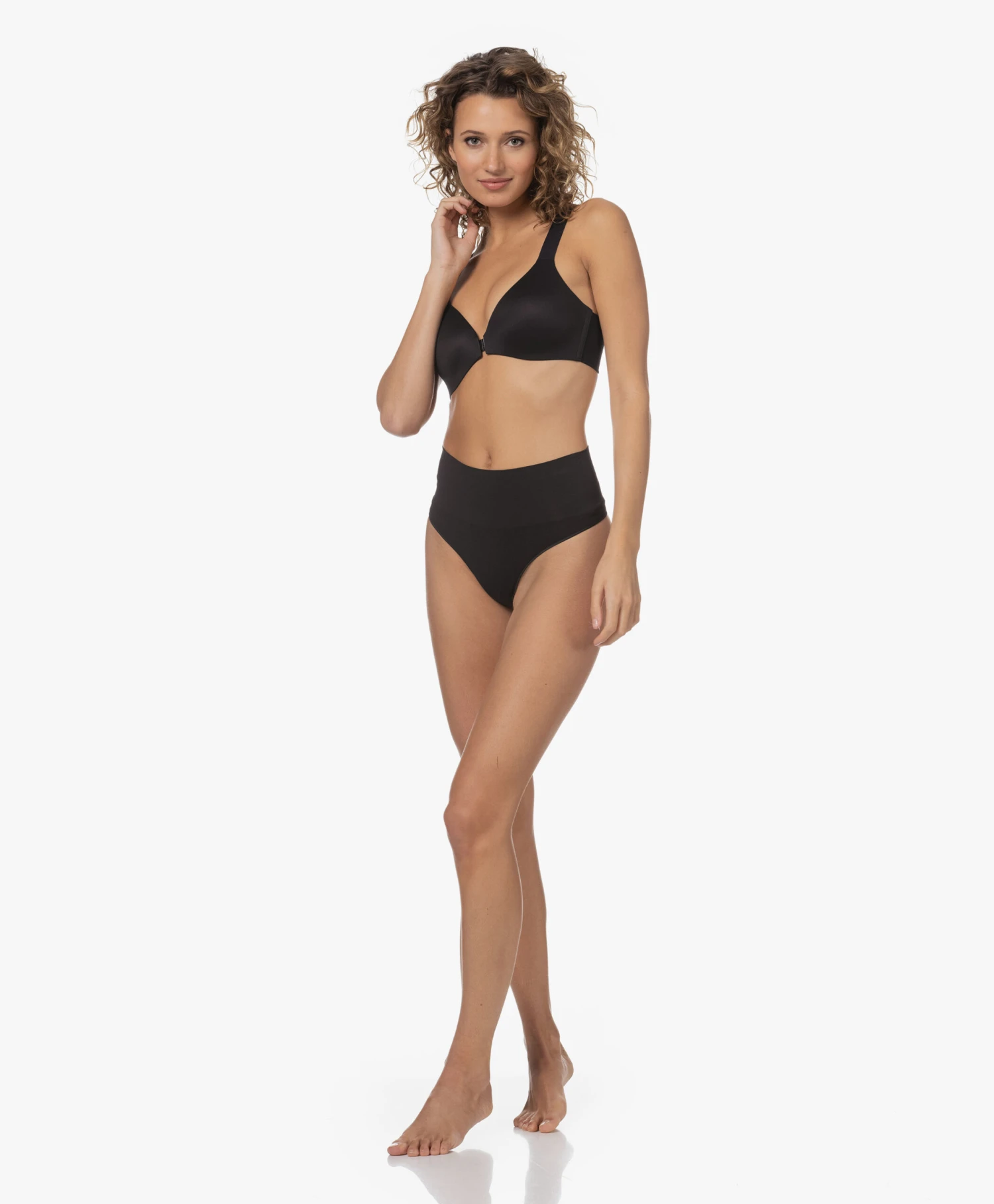 Spanx® Ecocare Naadloze Shaping String - Zwart 5 Spanx® Ecocare Naadloze Shaping String - Zwart - Afbeelding 5