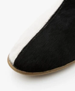 Surée Hairy Leren Two-Tone Mules - Pierrot -Mode Kleding e2c81160 622f 4d49 bb7b 57217d9ac583