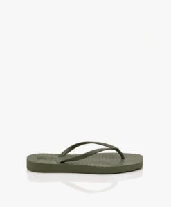 Sleepers Tapered Teenslippers Van Natuurlijk Rubber - Groen