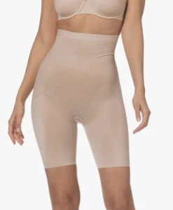 Spanx® Thinstincts 2.0 High-Waisted Mid-Thigh Short - Champagne Beige -Mode Kleding e505d5c4 0cf3 4ad9 a5a2 25c14a9ba460 137