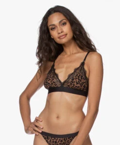 Love Stories Love Lace Bralette - Leopard -Mode Kleding e77ded96 3bd4 4f30 a65a 7447468c17b2