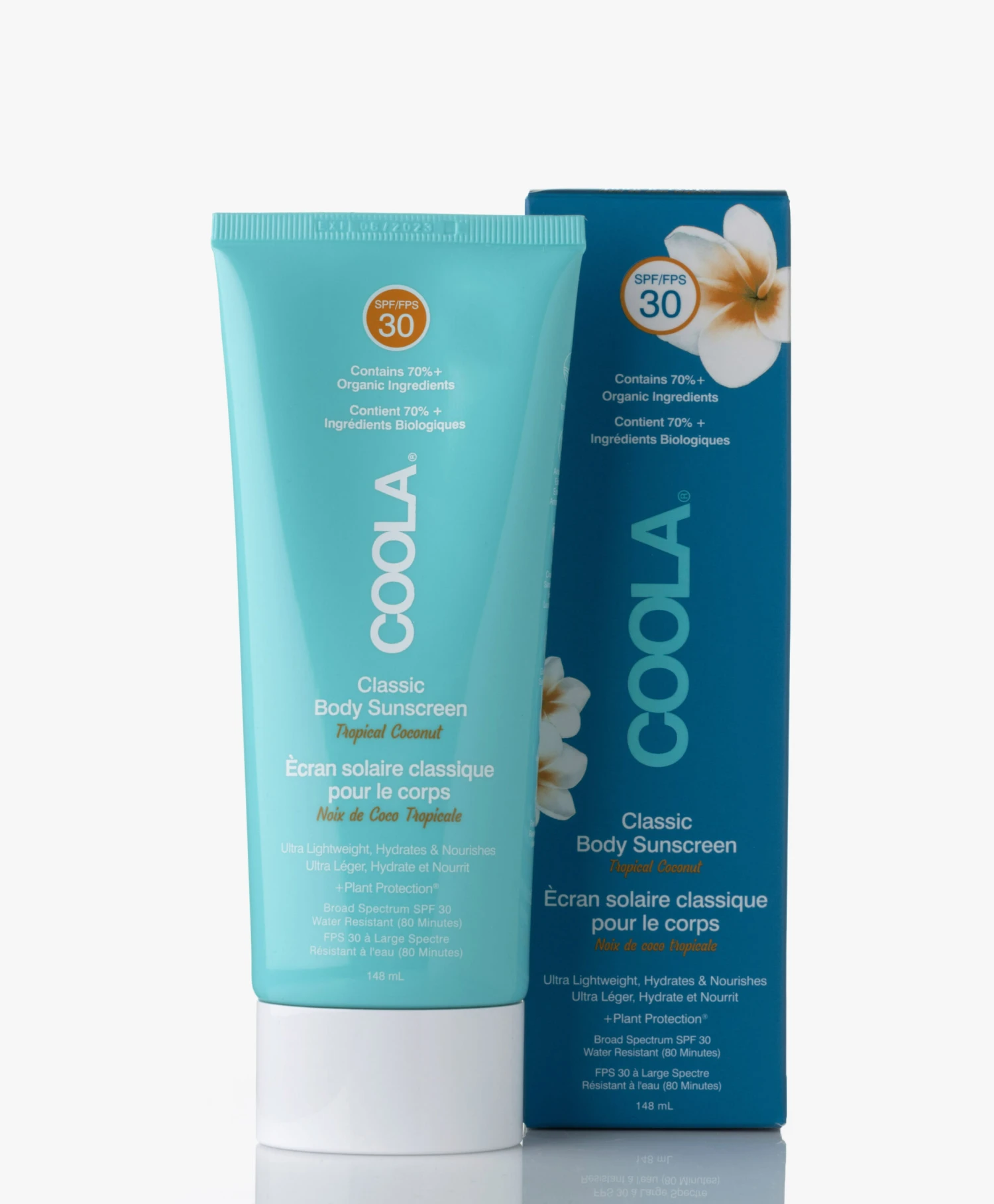 Coola Classic Body Sunscreen Spray Spf 30 - Tropical Coconut 2 Coola Classic Body Sunscreen Spray Spf 30 - Tropical Coconut - Afbeelding 2