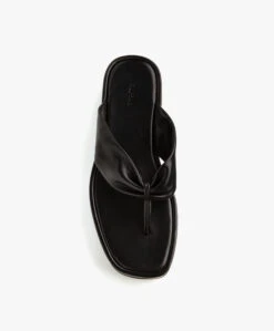 Filippa K Lamsleren Flatform Flip Flop Slippers - Zwart -Mode Kleding eaa0608c 8c12 441e bb91 c0c4d38c5615 01