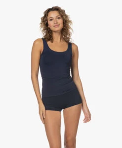 Hanro Touch Feeling Tanktop - Deep Navy
