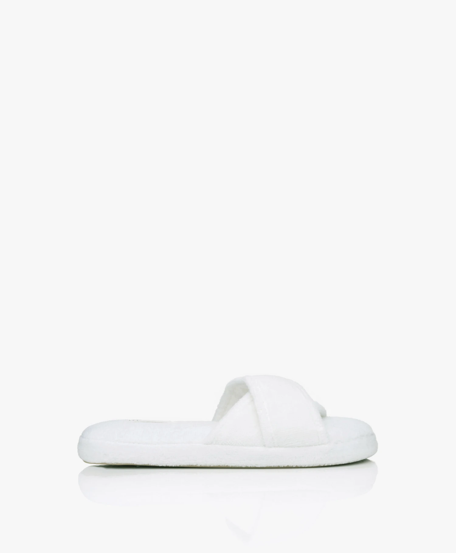 Skin Kyoto Katoenen Terry Slippers - Wit 1 Skin Kyoto Katoenen Terry Slippers - Wit