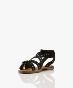 Zadig & Voltaire Cecilia Caprese Suède Leren Stud Sandalen - Zwart 18 Zadig & Voltaire Cecilia Caprese Suède Leren Stud Sandalen - Zwart -Mode Kleding f279b162 b9c9 4218 b692 91230c3bb0bd 410