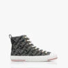See By Chloé Aryana High-Top Logo Sneakers - Grijs/Zwart