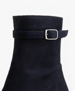 Panara Suède Leren Enkellaarzen - Donkerblauw -Mode Kleding f4973e7e c9db 4710 b4ec 773def5e5143 08