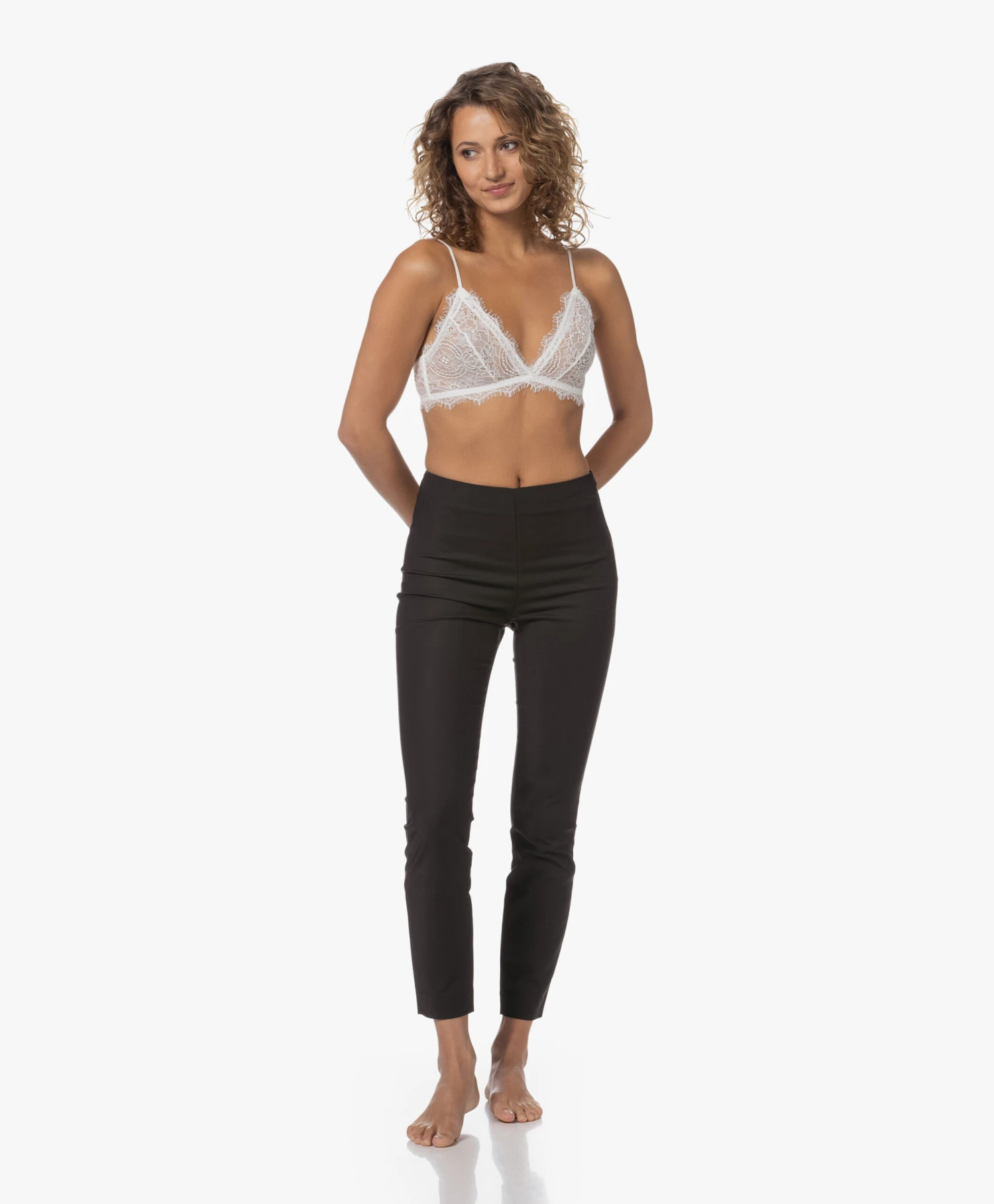 Anine Bing Lace Bra With Trim - Ivory 10 Anine Bing Lace Bra With Trim - Ivory - Afbeelding 10