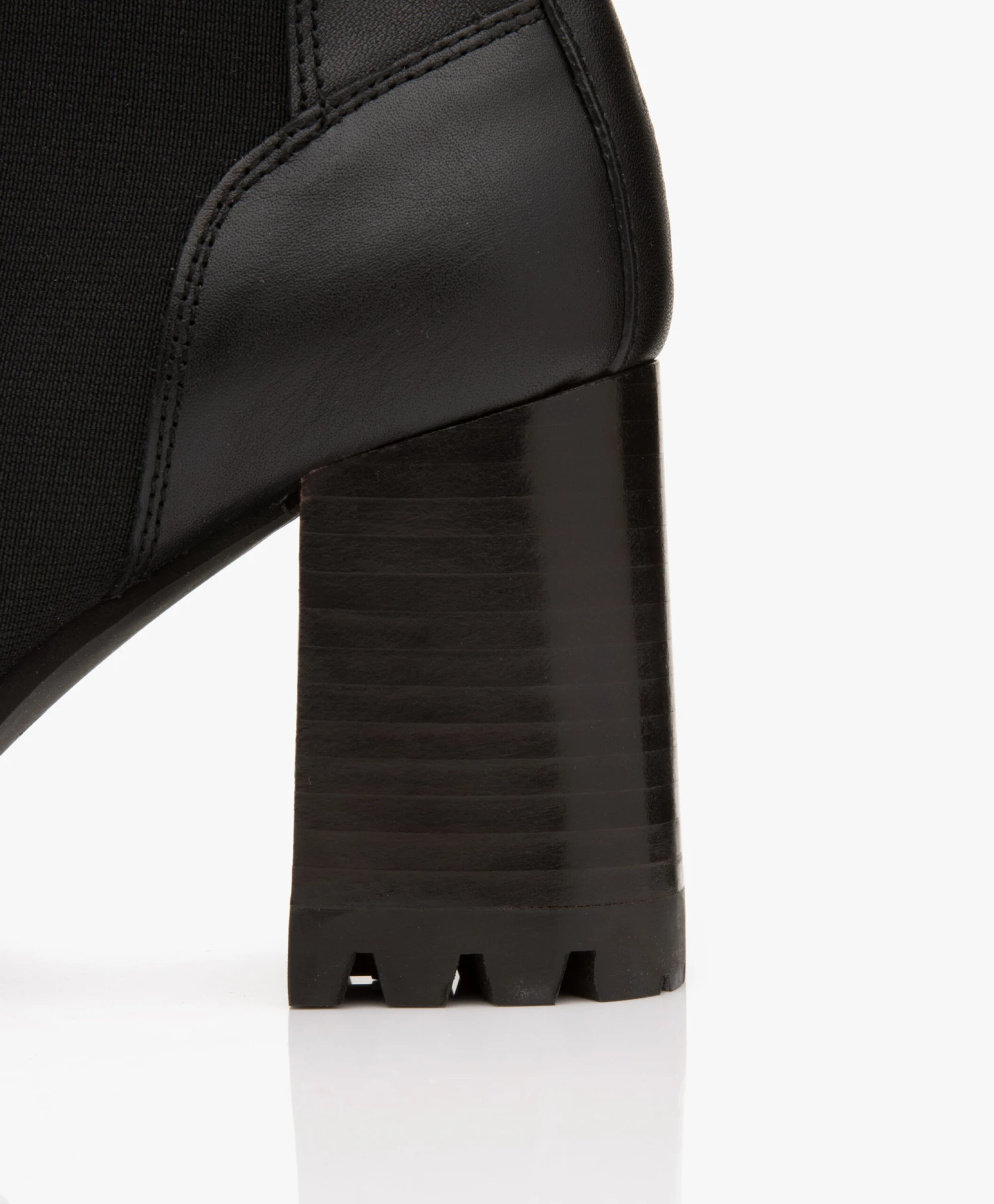 See By Chloé Leren Chelsea Boots Met Hak - Zwart 12 See By Chloé Leren Chelsea Boots Met Hak - Zwart - Afbeelding 12