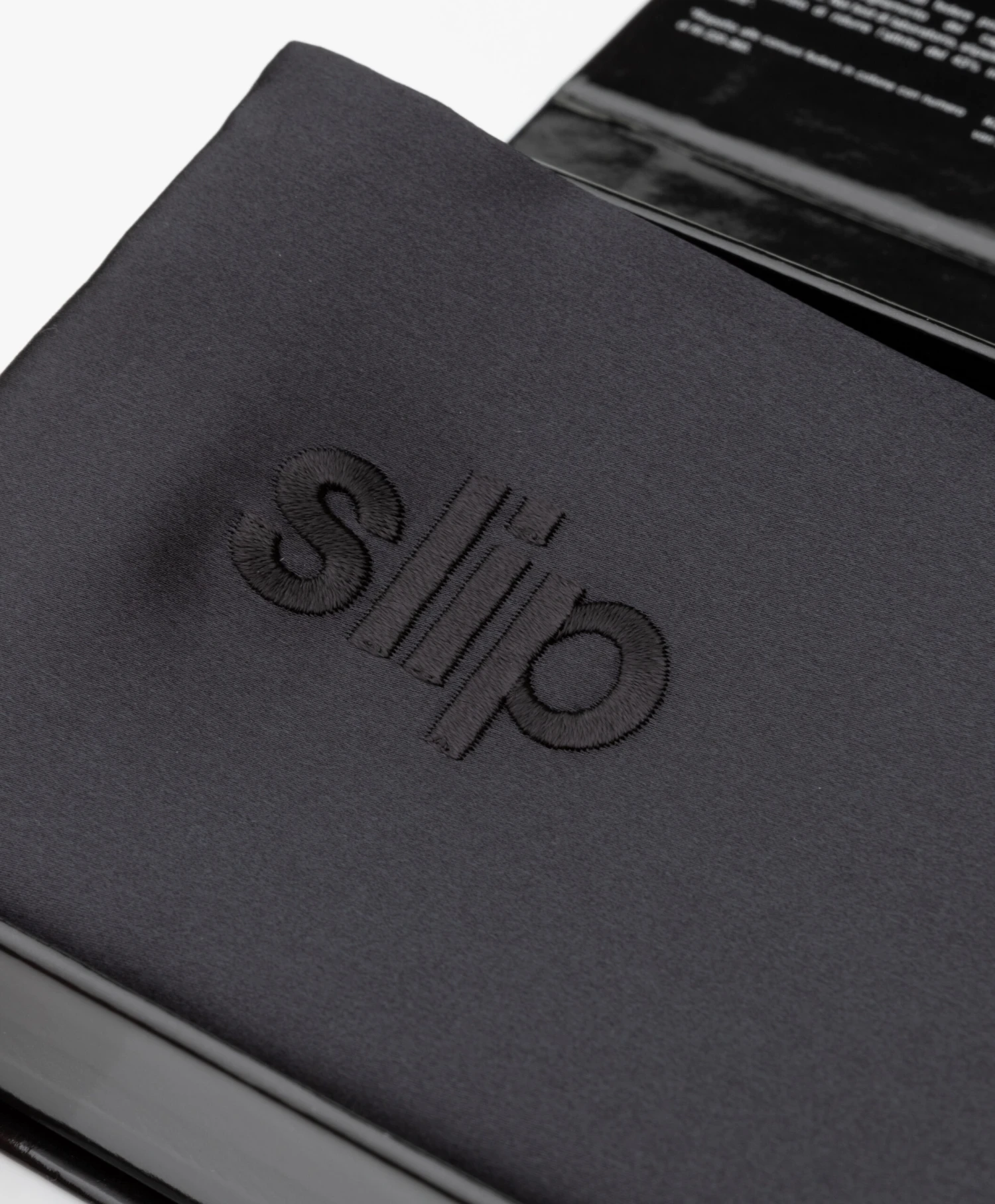 Slip™ Mulberry Zijden Kussensloop - Zwart 4 Slip™ Mulberry Zijden Kussensloop - Zwart - Afbeelding 4