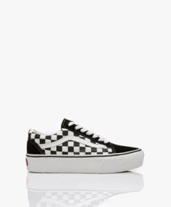 Vans Old Skool Platform Sneakers - Checkerboard
