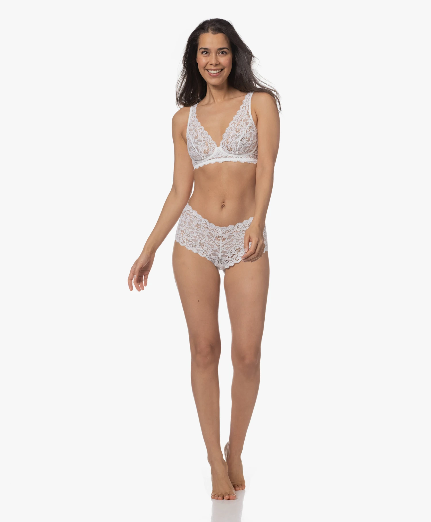 Hanro Moments Soft Cup Bh - Wit 9 Hanro Moments Soft Cup Bh - Wit - Afbeelding 9