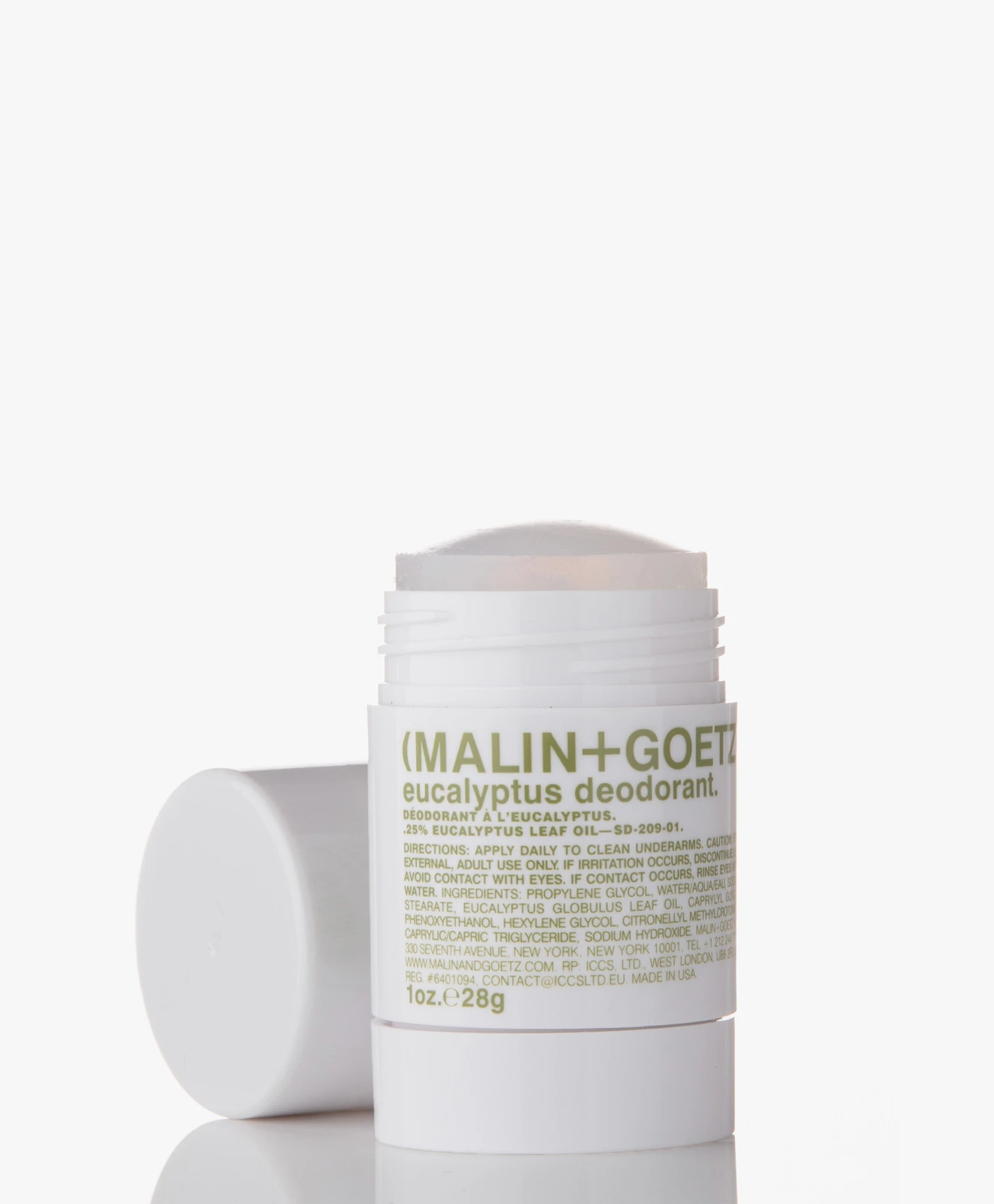 Malin+Goetz Eucalyptus Deodorant Travel Size 2 Malin+Goetz Eucalyptus Deodorant Travel Size - Afbeelding 2