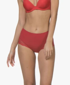 Spanx® Undie-Tectable Lace Hi-Hipster - Rood -Mode Kleding spanx SPANX Undie tectable Lace Hi Hipster Rood 09