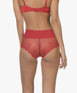 Spanx® Undie-Tectable Lace Hi-Hipster - Rood -Mode Kleding spanx SPANX Undie tectable Lace Hi Hipster Rood 12