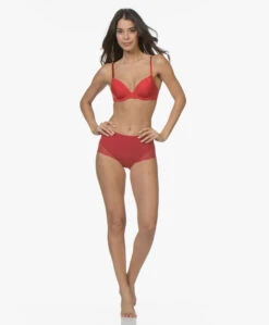 Spanx® Undie-Tectable Lace Hi-Hipster - Rood -Mode Kleding spanx SPANX Undie tectable Lace Hi Hipster Rood 15